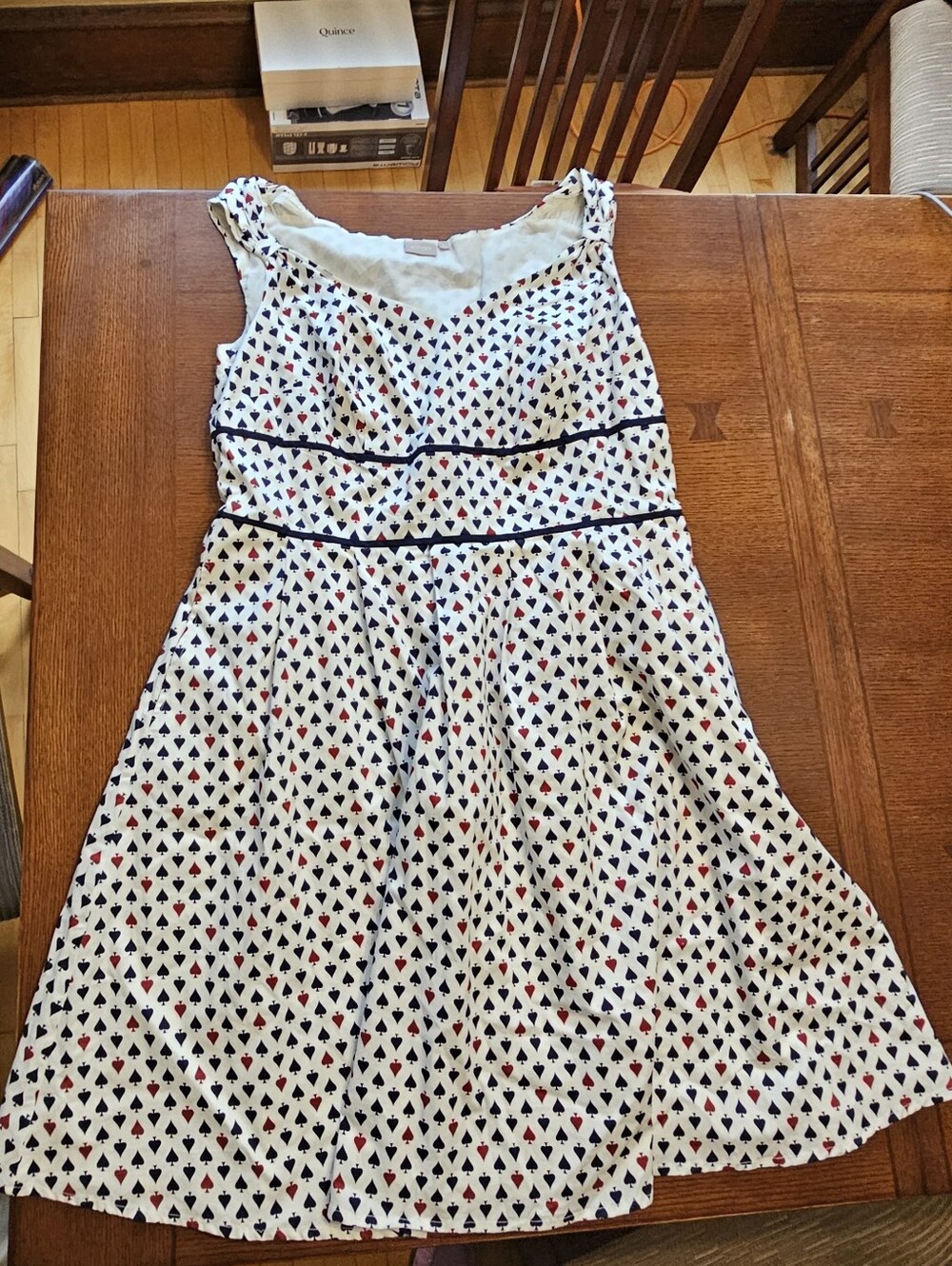 eShakti Spades Vintage Style Tank Dress 2X